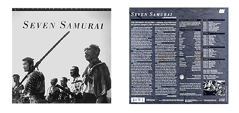 DVD seven samurai 輸入版